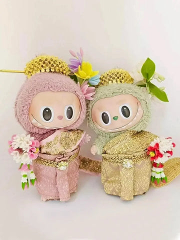 LABUBU Clothes Thailand Style Dress